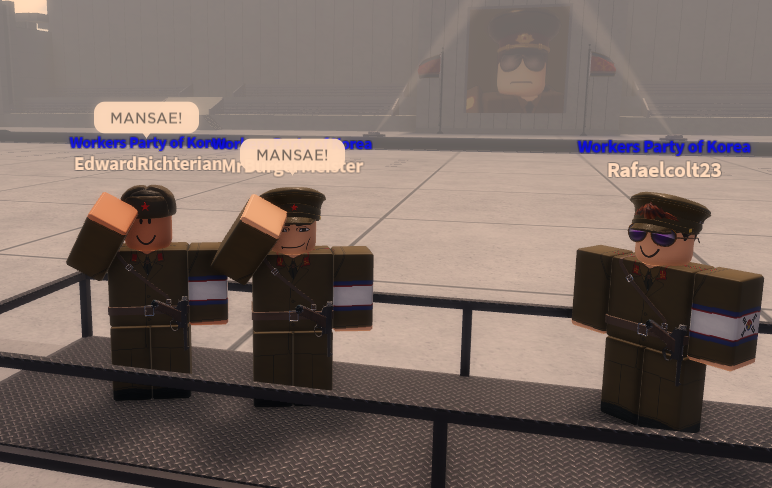 MrBurgerMeister and members of his labor-union hosting a training to the Workers Party