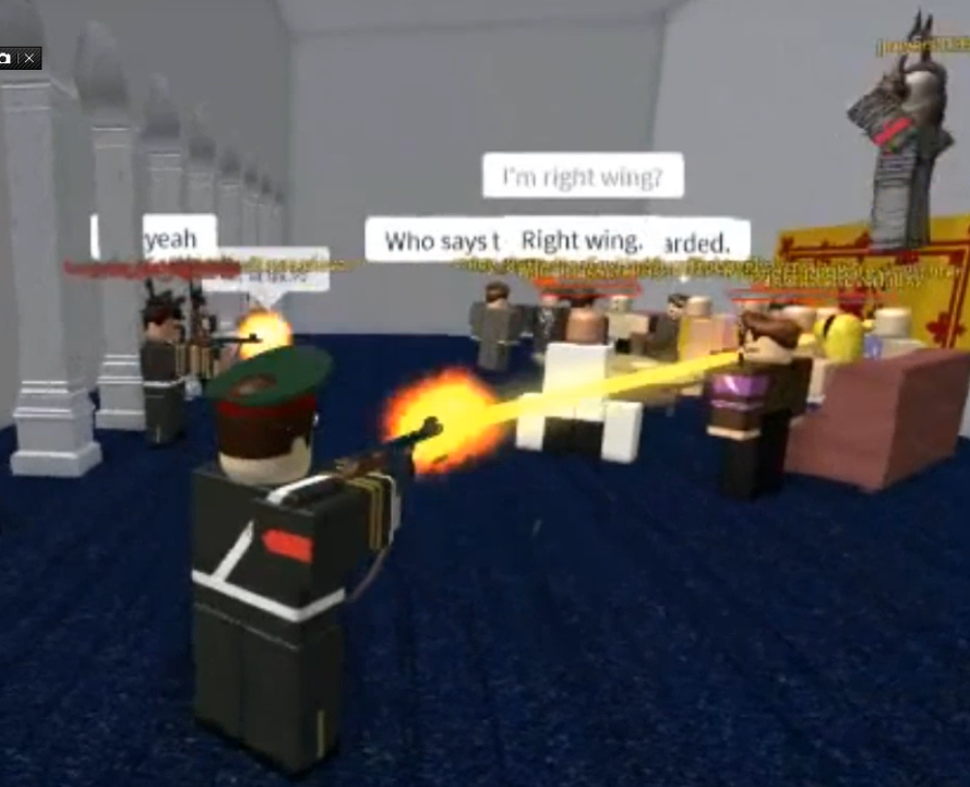 GiovanniCharmer and his Red Guard, performing an execution on Richter Family loyalists and personnel