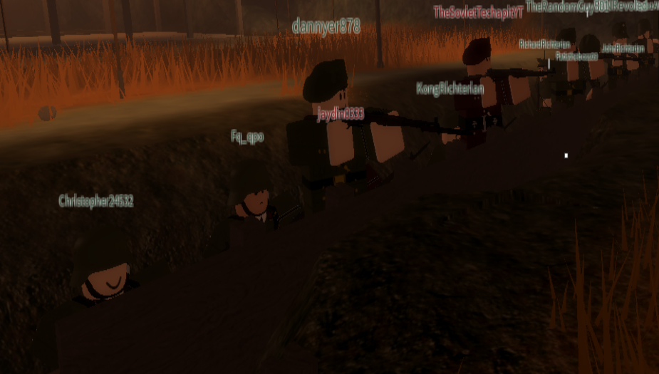Octavian soldiers conducting combat training at Occupied Allemande