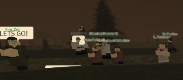 Richter Imperium soldiers fighting in an offensive raid against HREFN