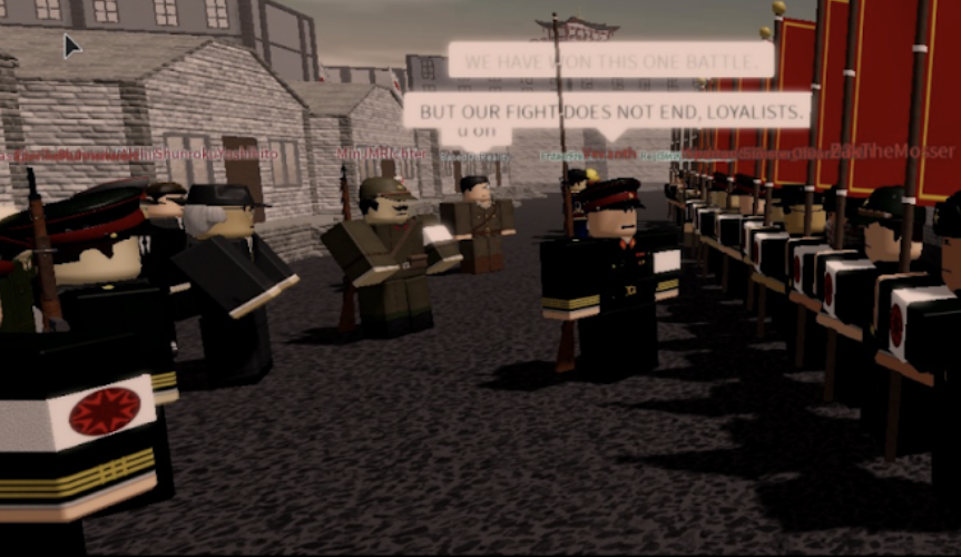 WORAC and SOCRED members lined up as Vexanth reminds them the fight is yet to be over
