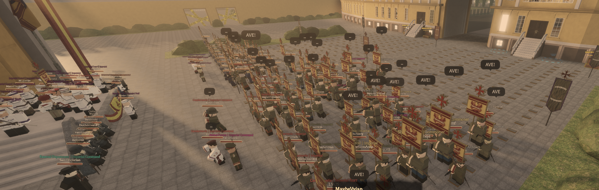 A bi-weekly rally hosted at Madrid, consisting of the entire Octavian Armed Forces